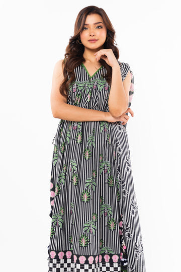 Alkaram Studio SS-27-24 Black Spring Summer Collection Online Shopping